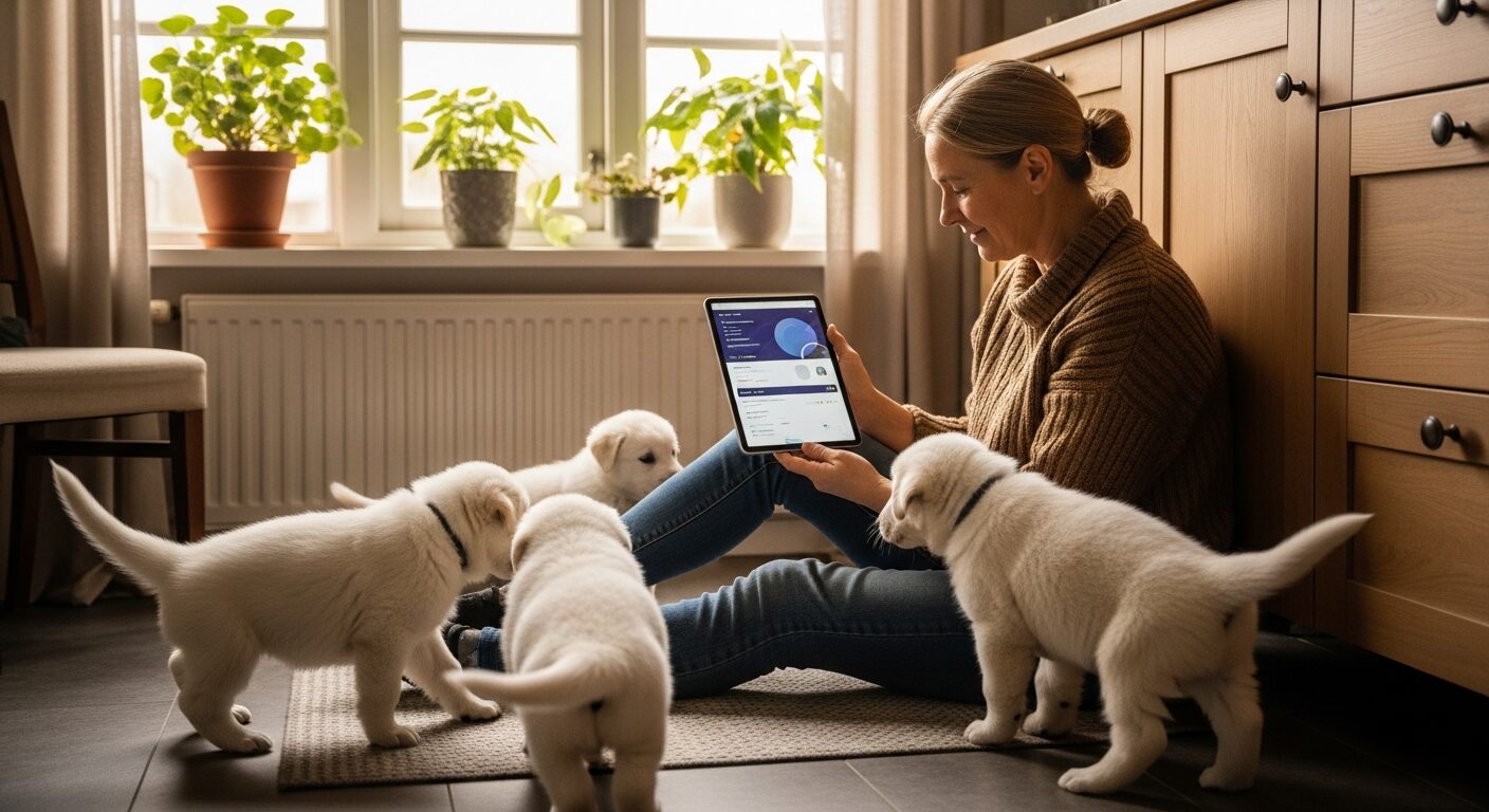 Comparaison de contacts et de documents pour chercher un élevage canin sérieux en Île-de-France